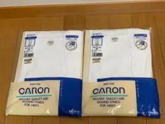 CARON ホワイト ズボン下 下着 Mサイズ 2枚セット