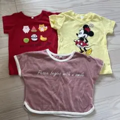 子供用 ベビー用 半袖シャツ3枚セット