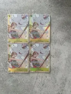 ワンピースカード　ゼウスパラレル　4枚セット