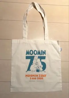 ムーミン 75周年 Moomin トートバッグ エコバッグ【新品未使用】