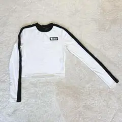 FOREVER 21 長袖クロップドTシャツ S