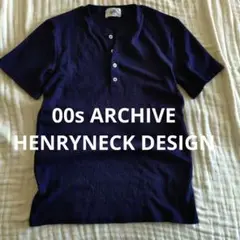 y2k グランパコア グランジ ヘンリーネック Tシャツ Vネック お兄系