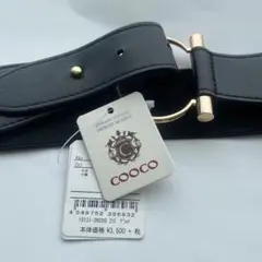 クーコ/COOCO♡ベルト♡黒新品タグ付