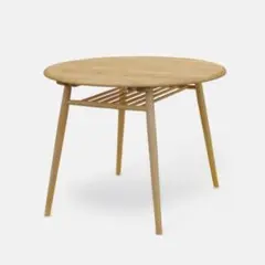 MOMO NATURAL MOCHA 950 TABLE（円形木製テーブル）