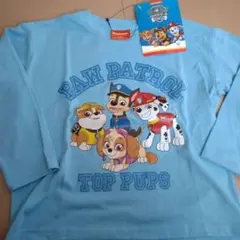 【新品】パウ・パトロール　長袖Tシャツ　120cm