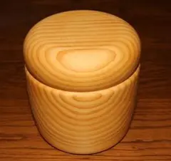 将棋の駒入れ（かや製）