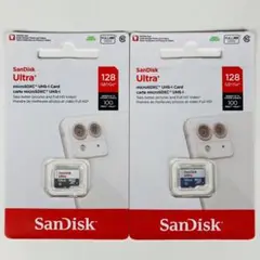 SanDisk switch利用可能 マイクロSDカード 128GB 二枚セット