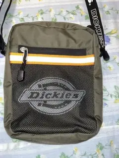 DICKIES メッシュポケット ショルダーバッグ　カーキ