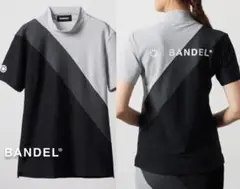 美品バンデルBANDEL 2024年製品 速乾UVカット ロゴモックネックシャツ