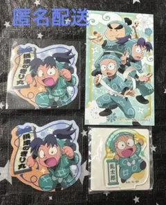 忍たま乱太郎 ステッカー アクリルミニ フェア特典 乱太郎 きり丸 しんべヱ