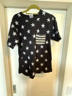 Champion Reverse Weave Tシャツ 星柄 L