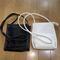【2個セット】サコッシュ ショルダーバッグ