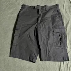 ☆UNIQLO☆半ズボン　コットンハーフパンツ　黒　　メンズボトムス