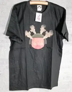 チコちゃんに叱られるTシャツ、Lサイズブラックカラー新品未使用です。