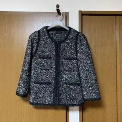 NINE ノーカラージャケット