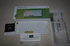 プリンストン　ゲーミングメカニカルキーボード　UP-MKGA75-J/WH