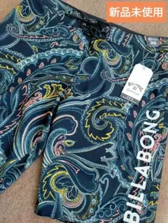 BILLABONG 　ペイズリー柄　水着　30　サーフパンツ　ショーツ　ビラボン
