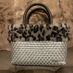 大人気　カゴバック　湘南発　jollies 一番人気　白　パール　ストラップ付 大人気 カゴバック 湘南発 jollies 一番人気 白 パール
