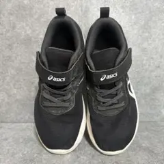 レディースasics ランニングシューズ 黒　22.0センチ　軽いシューズ