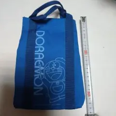 ドラえもん ナイロンバッグ 青 約10cm x 20cm