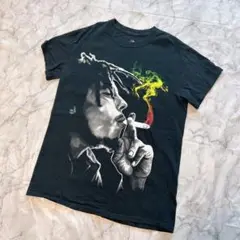 ZION ザイオン ボブマーリー Bob Marley 半袖Tシャツ ブラック