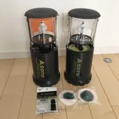 SOTO ランタン ST-213とST-233 新品マントル付 新富士バーナー