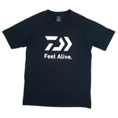 Daiwa ◆ Feel Alive. Tシャツ 黒 半袖