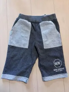 WASK グレー ハーフパンツ 110サイズ