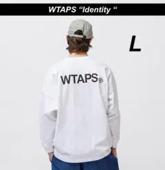 【新品未使用】WTAPS 25SS IDENTITY LS 【WHITE 】 L