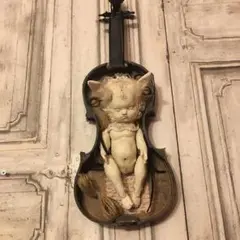 【クリアランスセール】未完の操りウサギ 壁掛けオブジェ