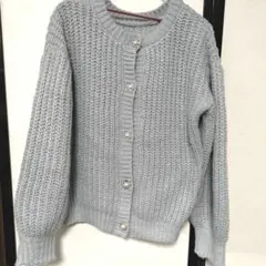 axesfemme　ニット　カーディガン　水色