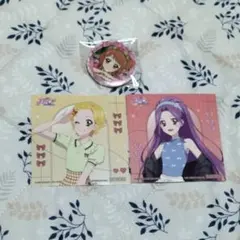 アイカツstage2025　缶バッジ　あかり　アニメイトフェア特典　ひなき　美月