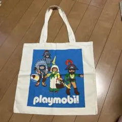 playmobil トートバッグ キャラクターイラスト入り