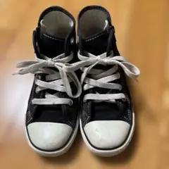 子供オールスター ブラック ハイカットスニーカー