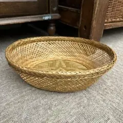 素敵な竹籠です。良い大きさで色々入れて