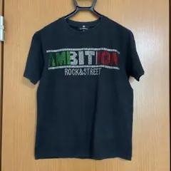 AMBITIONS ROCK&STREET Tシャツ ブラック