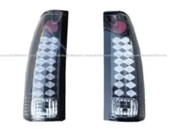【美品】サバーバン LEDスモークブラック テールランプ 4点セット シボレー タホ サバーバン LED スモークレンズ テールランプ