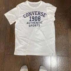 CONVERSE Tシャツ L ホワイト 1908 AUTHENTIC