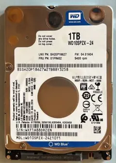 WD 1TB HDD WD10SPZX-24