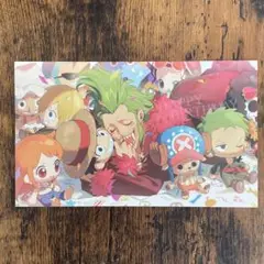 ワンピース　アートカード　アートボード　 「誕生してくれて、ありがとう」