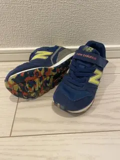 New Balance ネイビー スニーカー　マルチカラー　996 17センチ