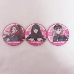 ヒプノシスマイク 中王区 勘解由小路無花果 東方天乙統女 碧棺合歓 缶バッジ