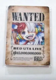 ONE PIECE FILM RED 手配書プラカードキーホルダー ワンピース