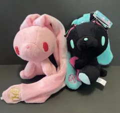 チャックスGP × 初音ミク 汎用黒初音型うさぎ CGP-395 チャックスGP 初音ミク型汎用うさぎぬいぐるみマスコット