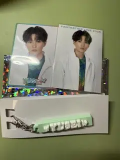 FANTASTICS　八木勇征　ラバーネームチャーム フォトカード