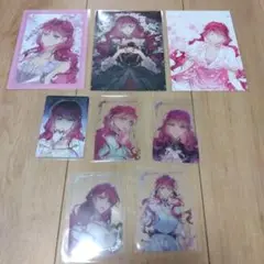 悪役のエンディングは死のみ　ペネロペ　ポストカード　クリアカード