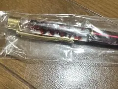 新品　ハーバリウムボールペン　レッド　赤　ペン