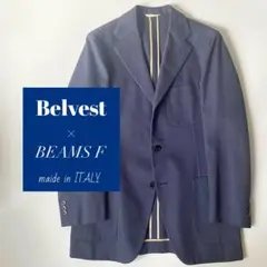 【貴重・BEAMS F別注】 ベルベスト コットン キャバリーツイル ジャケット