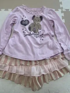 メゾピアノトップス&シャーリーテンプルルルキュロット130