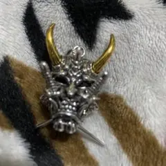 般若デザインのネックレストップ